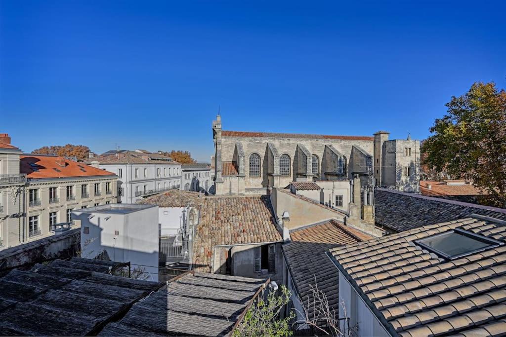 Le Loft Des Papes - 2 Terrasses - Vue Panoramique Sur La Ville - Ac Clim Avignon Ngoại thất bức ảnh